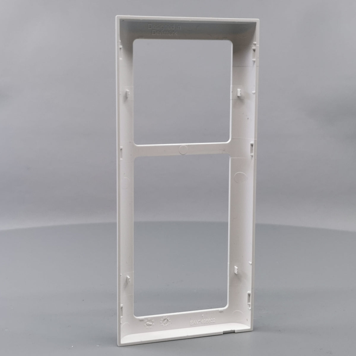 LK Fuga ramme SOFT 63 2½m - hvid (360° frame 12)