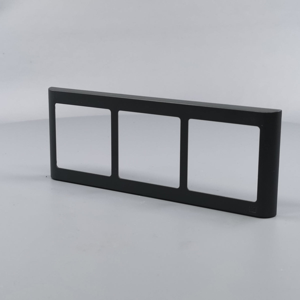 LK Fuga ramme SOFT 63 3x1m vandret - koksgrå (360° frame 3)