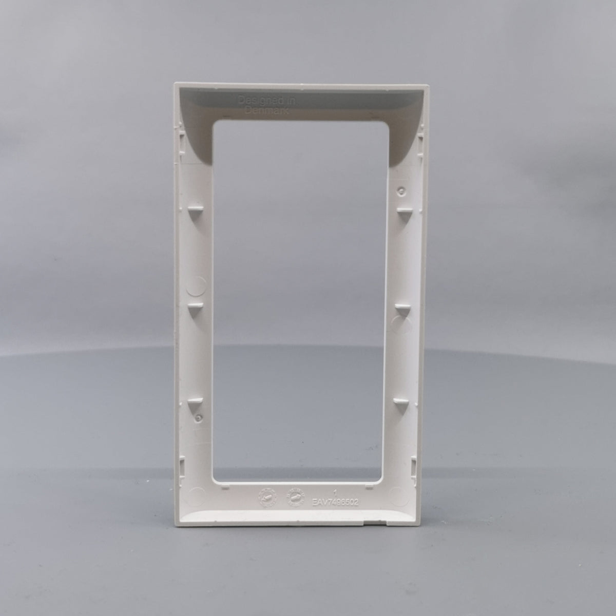 LK Fuga ramme SOFT 63 2m lodret - hvid (360° frame 13)