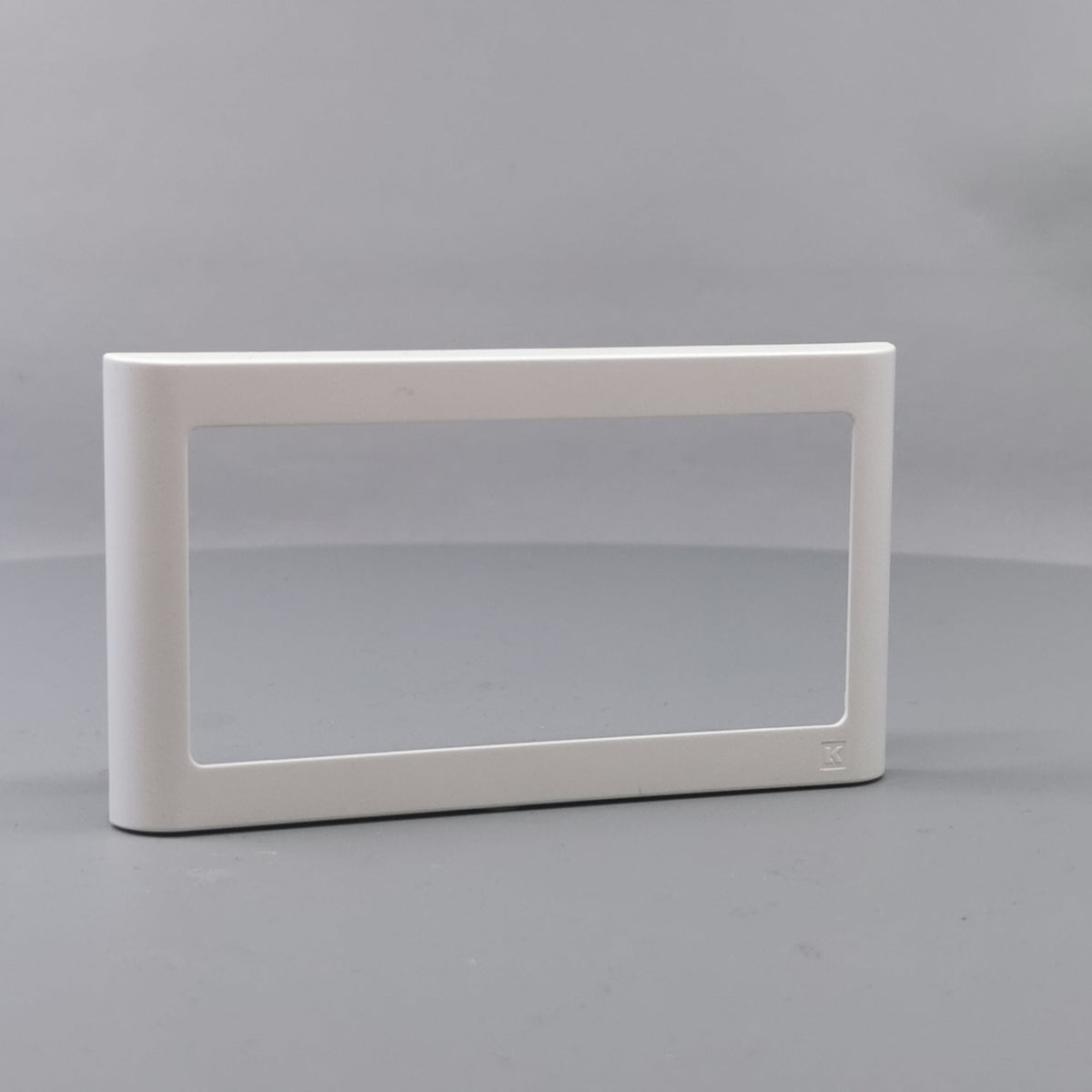 LK Fuga ramme SOFT 63 2m vandret - hvid (360° frame 24)