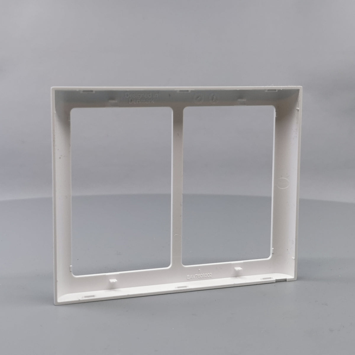LK Fuga ramme SOFT 63 2x1½m - hvid (360° frame 12)