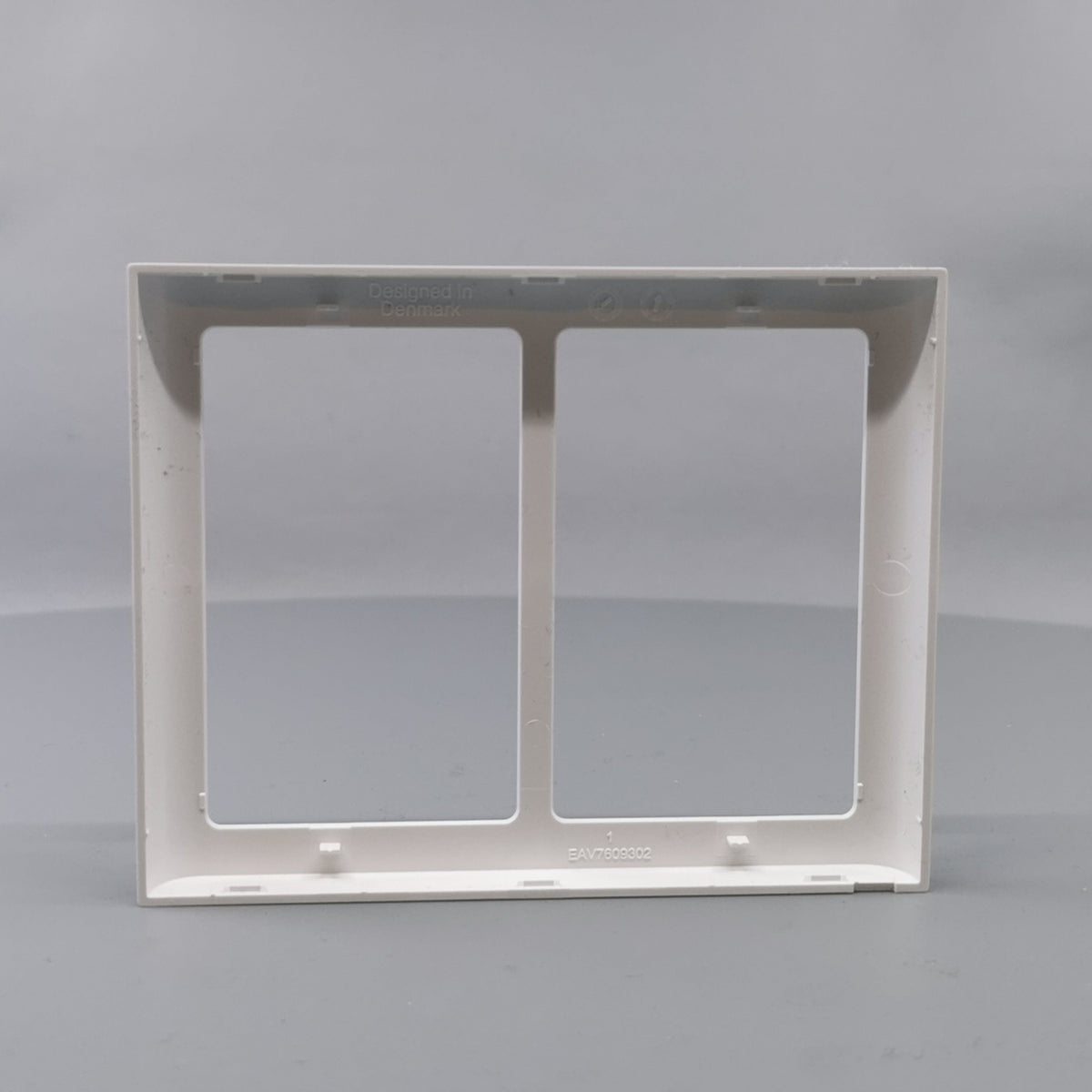 LK Fuga ramme SOFT 63 2x1½m - hvid (360° frame 13)