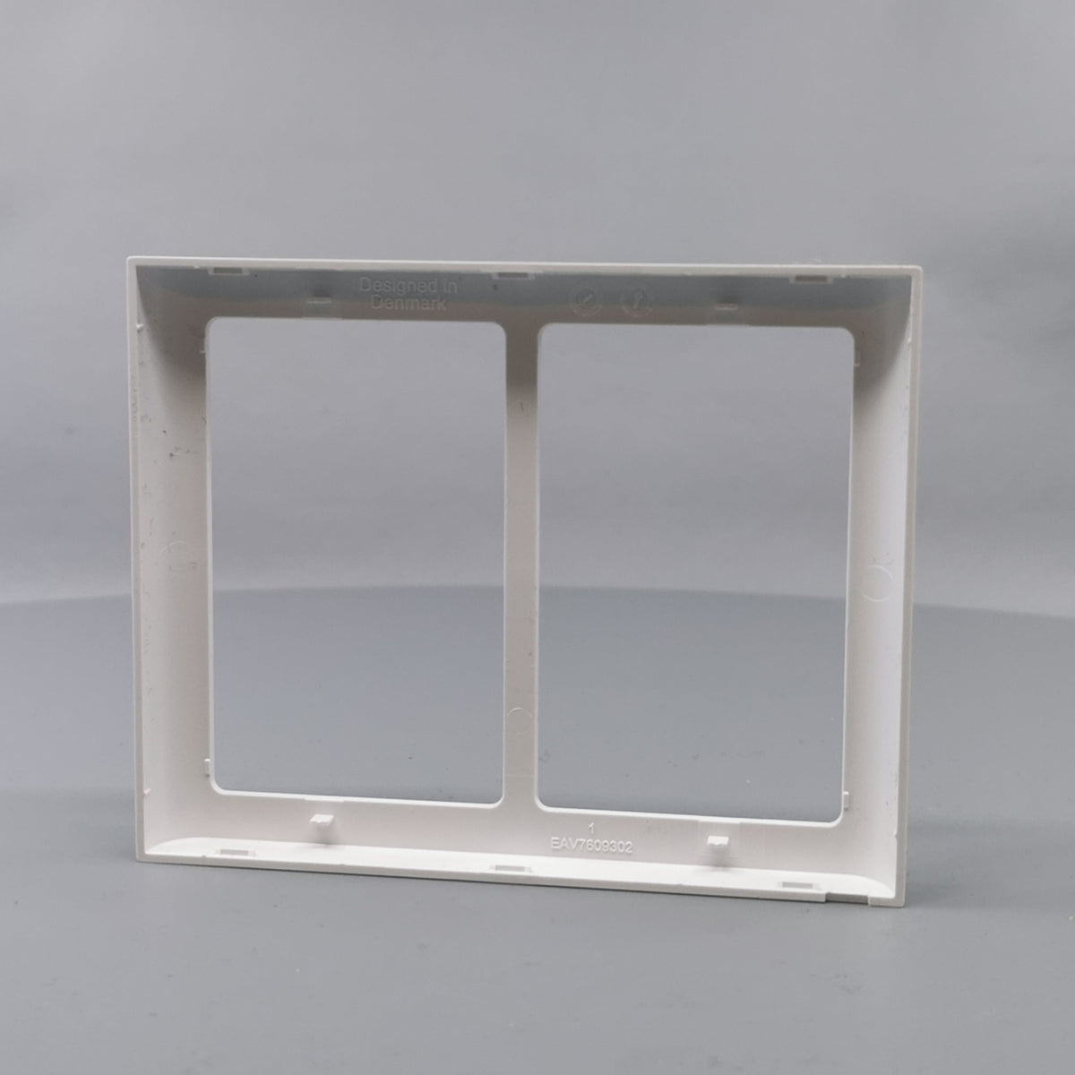 LK Fuga ramme SOFT 63 2x1½m - hvid (360° frame 14)