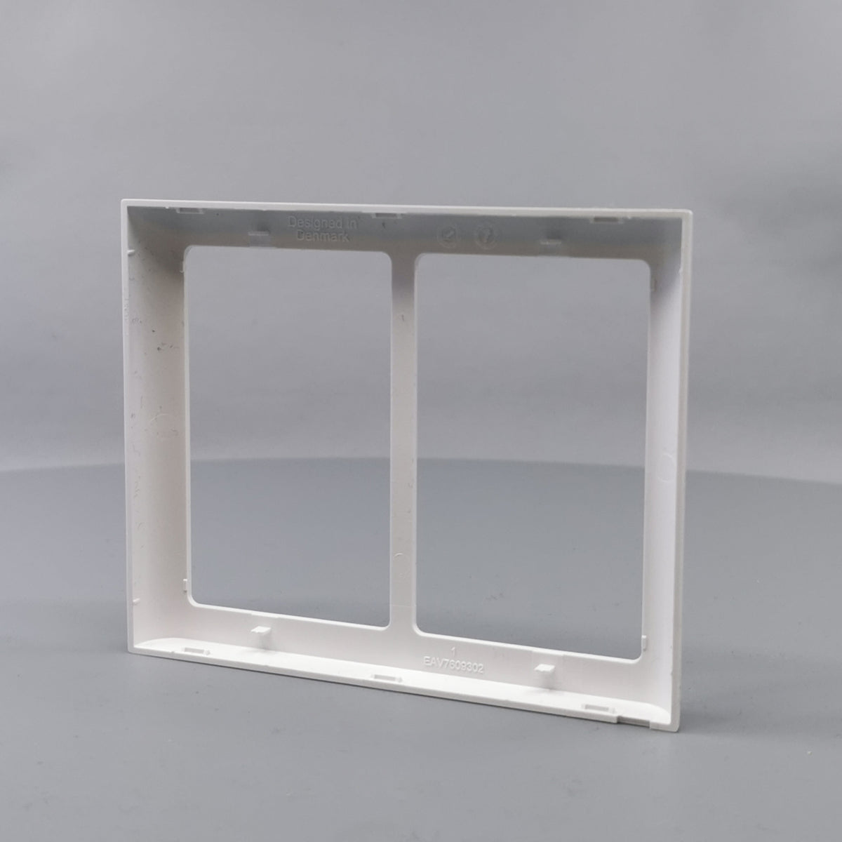 LK Fuga ramme SOFT 63 2x1½m - hvid (360° frame 15)