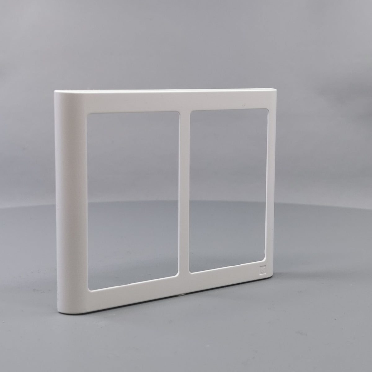 LK Fuga ramme SOFT 63 2x1½m - hvid (360° frame 23)
