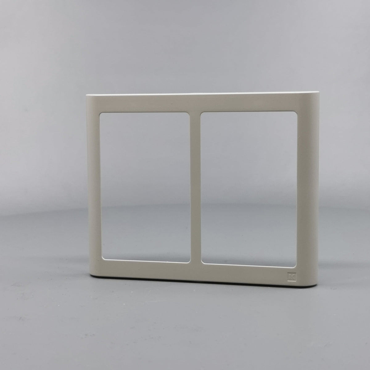 LK Fuga ramme SOFT 63 2x1½m - lysegrå (360° frame 2)