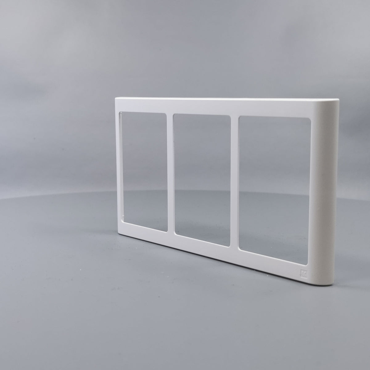 LK Fuga ramme SOFT 63 3x1½m - hvid (360° frame 4)