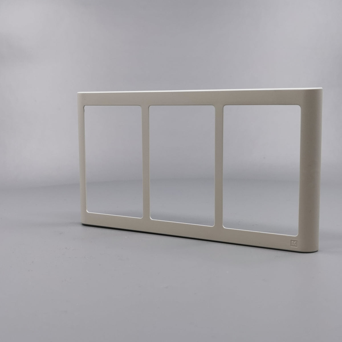 LK Fuga ramme SOFT 63 3x1½m - lysegrå (360° frame 3)
