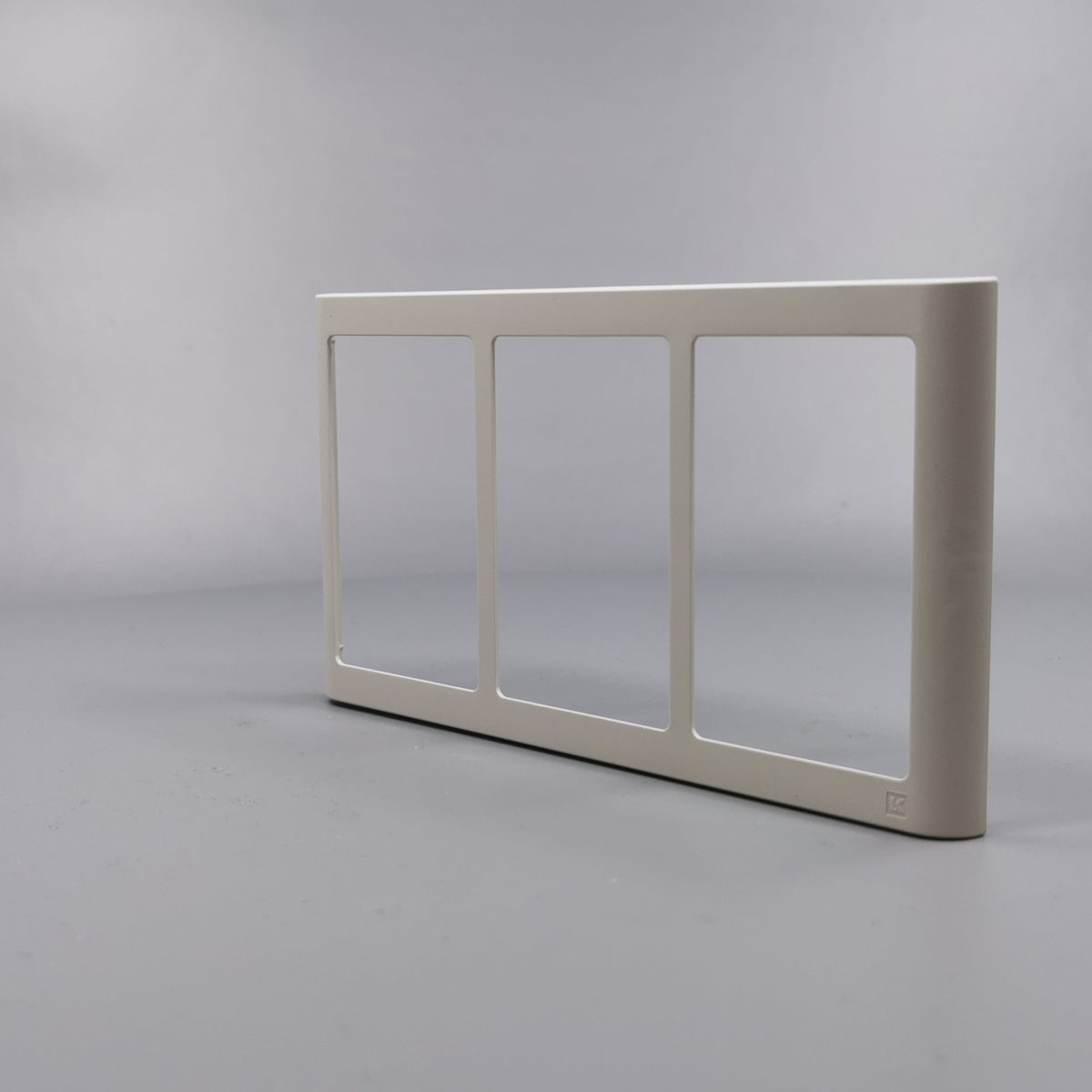 LK Fuga ramme SOFT 63 3x1½m - lysegrå (360° frame 4)