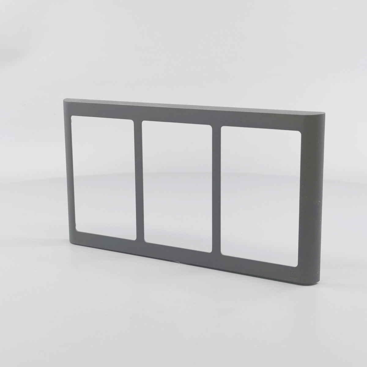LK Fuga ramme SOFT 63 3x1½m - koksgrå (360° frame 3)