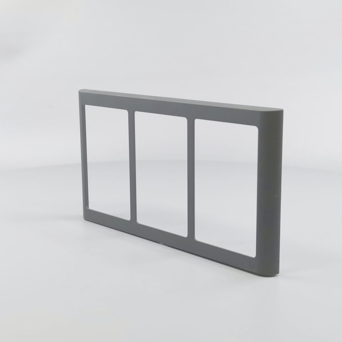 LK Fuga ramme SOFT 63 3x1½m - koksgrå (360° frame 4)