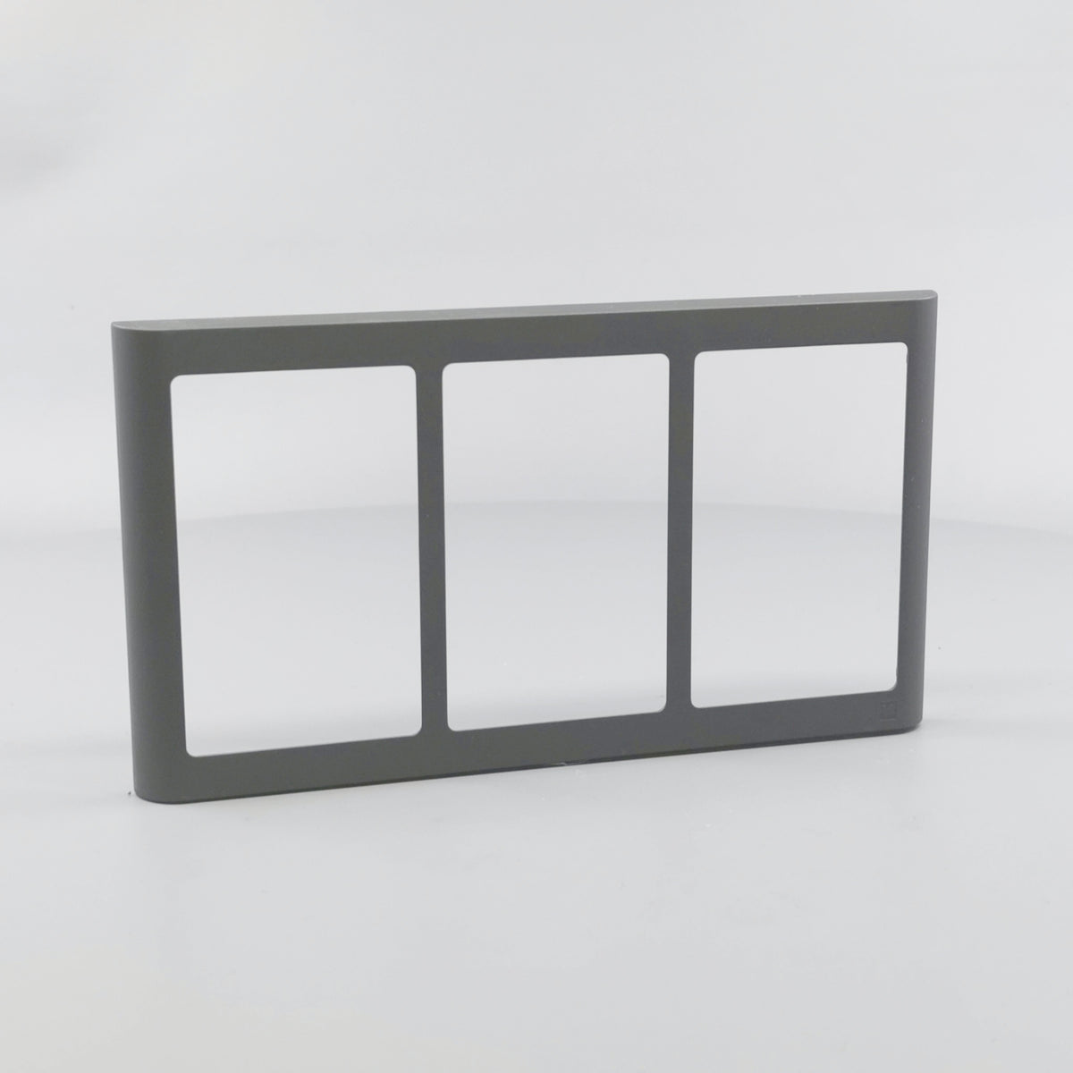 LK Fuga ramme SOFT 63 3x1½m - koksgrå (360° frame 24)