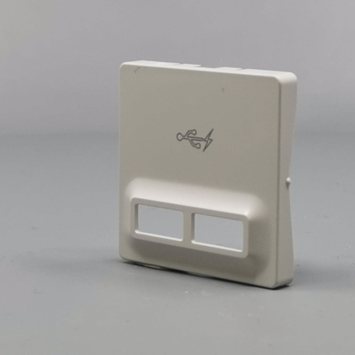 Fuga afdækning til 2 USB-ladere lysegrå (360° frame 4)