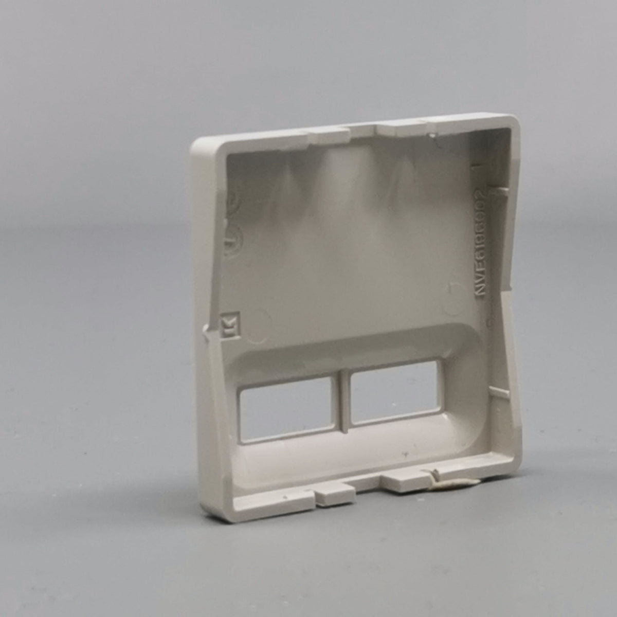 Fuga afdækning til 2 USB-ladere lysegrå (360° frame 11)