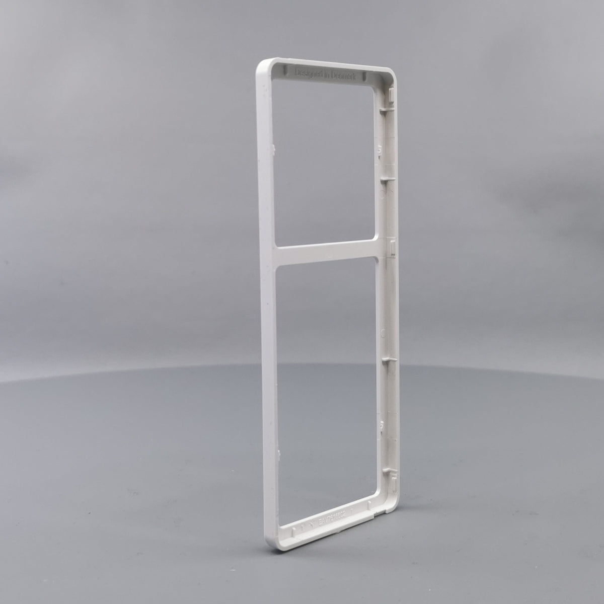 LK Fuga ramme SLIM 55 2½m - hvid (360° frame 10)