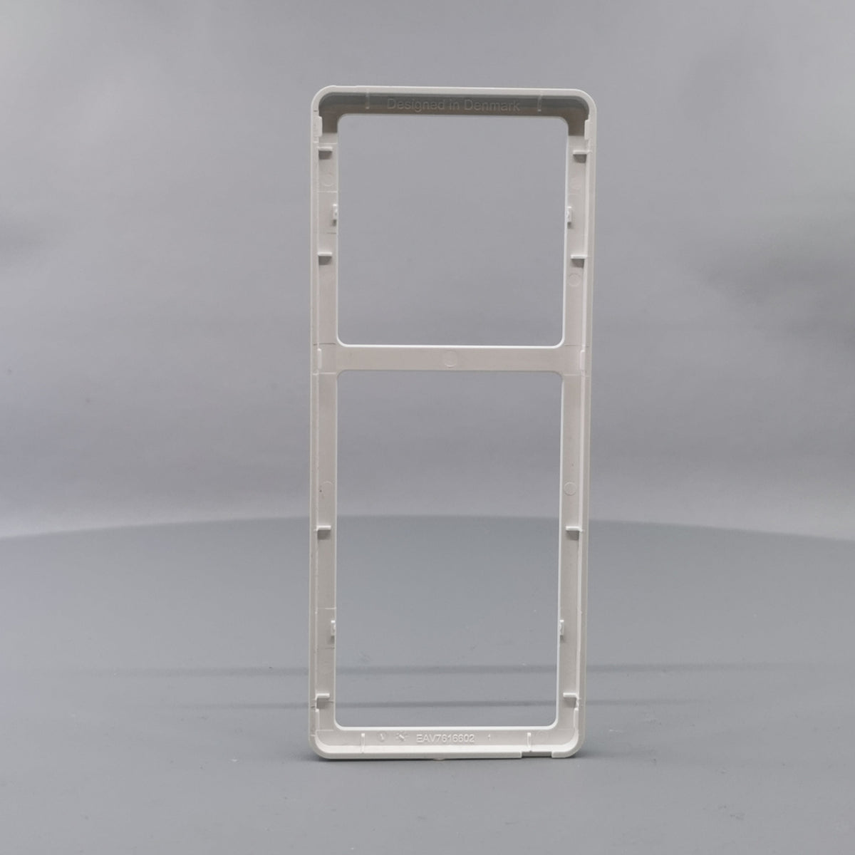 LK Fuga ramme SLIM 55 2½m - hvid (360° frame 13)