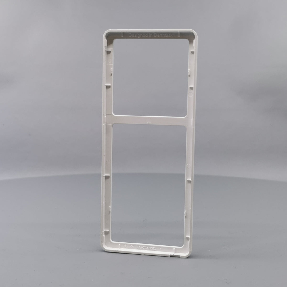 LK Fuga ramme SLIM 55 2½m - hvid (360° frame 14)
