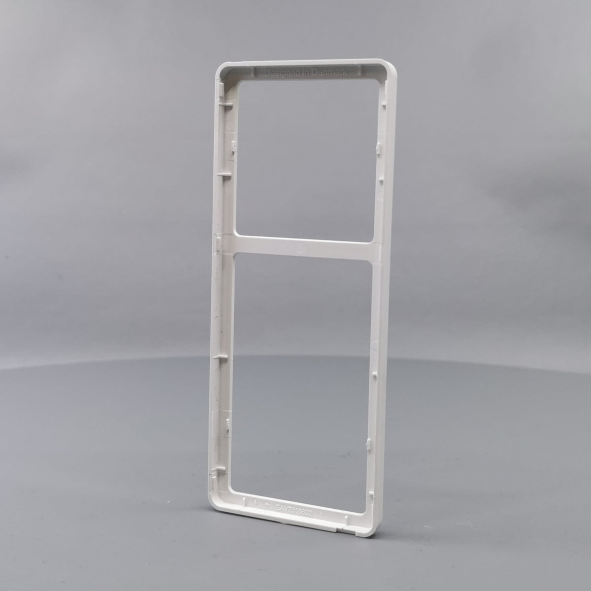 LK Fuga ramme SLIM 55 2½m - hvid (360° frame 15)