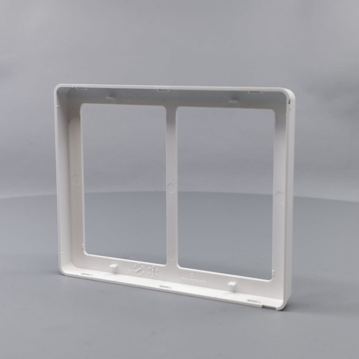LK Fuga ramme BASE 63 2x1½m - hvid (360° frame 15)