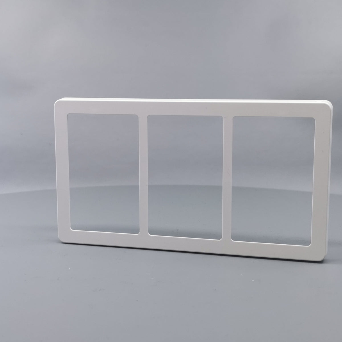 LK Fuga ramme BASE 63 3x1½m - hvid (360° frame 2)