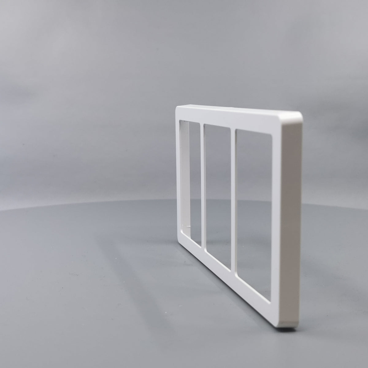 LK Fuga ramme BASE 63 3x1½m - hvid (360° frame 6)