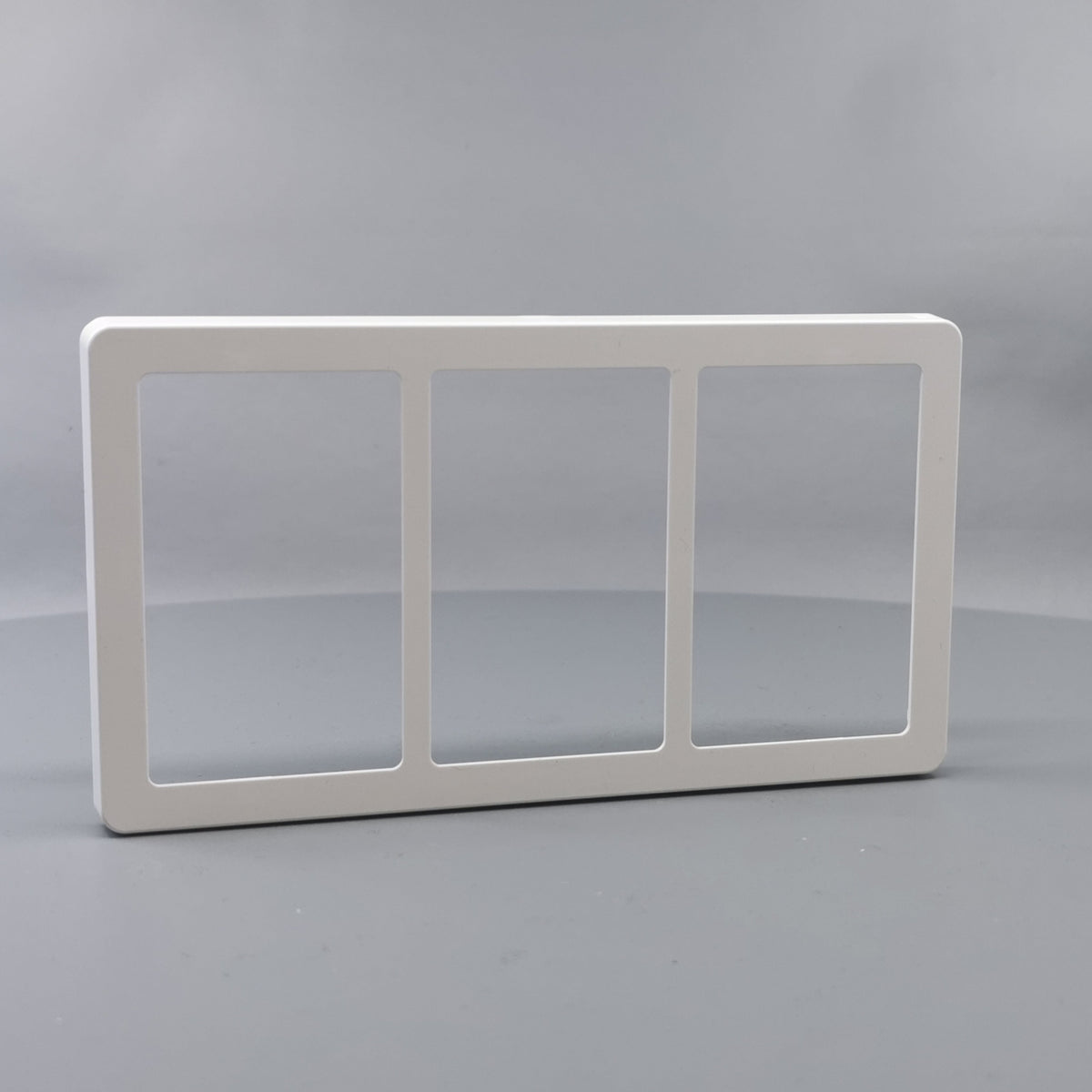 LK Fuga ramme BASE 63 3x1½m - hvid (360° frame 24)