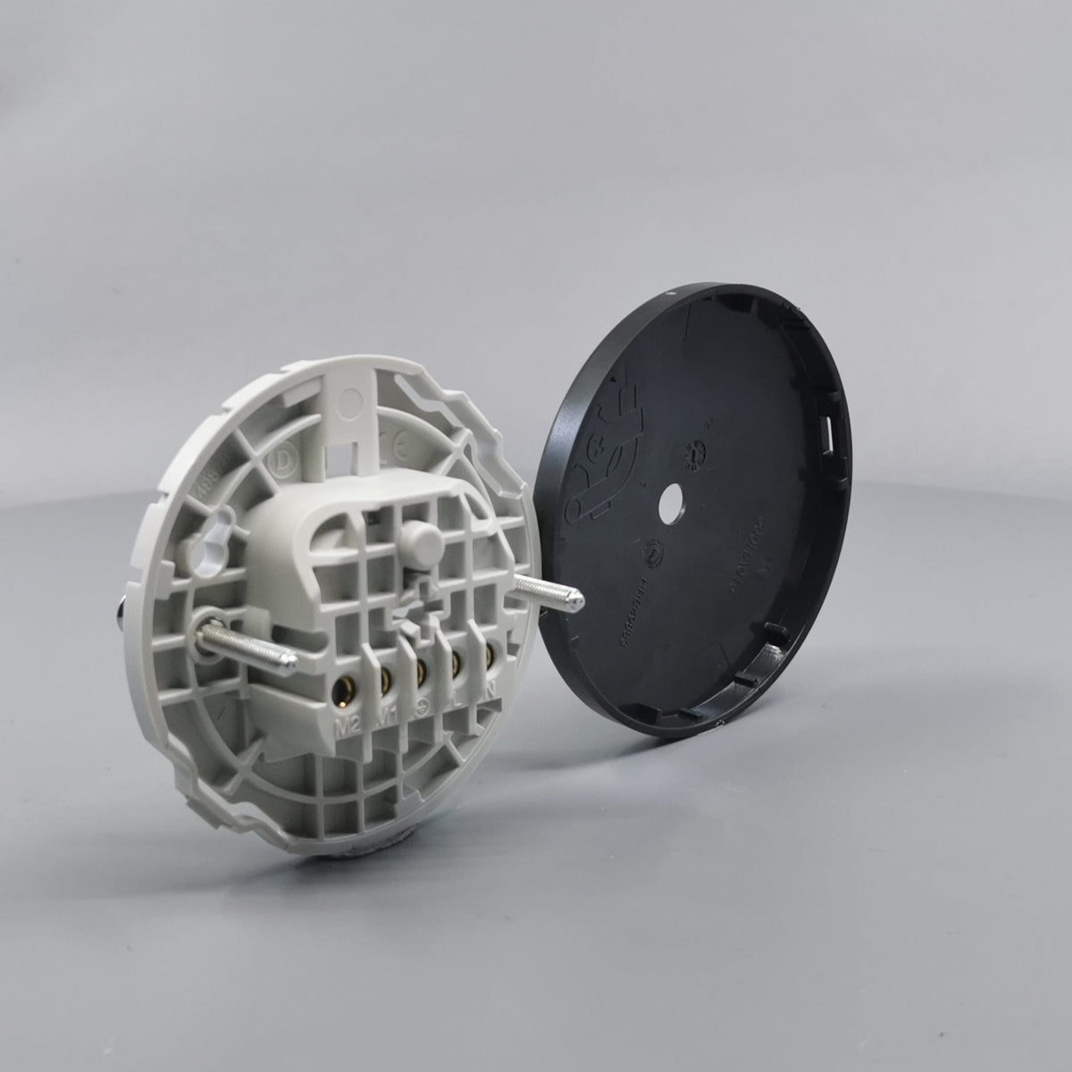 Lampeudtag Ø83mm. 5P Koksgrå (Ny model) (360° frame 10)