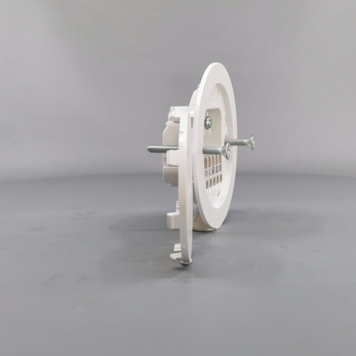 Lampeudtag Ø84mm. 5P Planforsænket Hvid (Ny model) (360° frame 20)