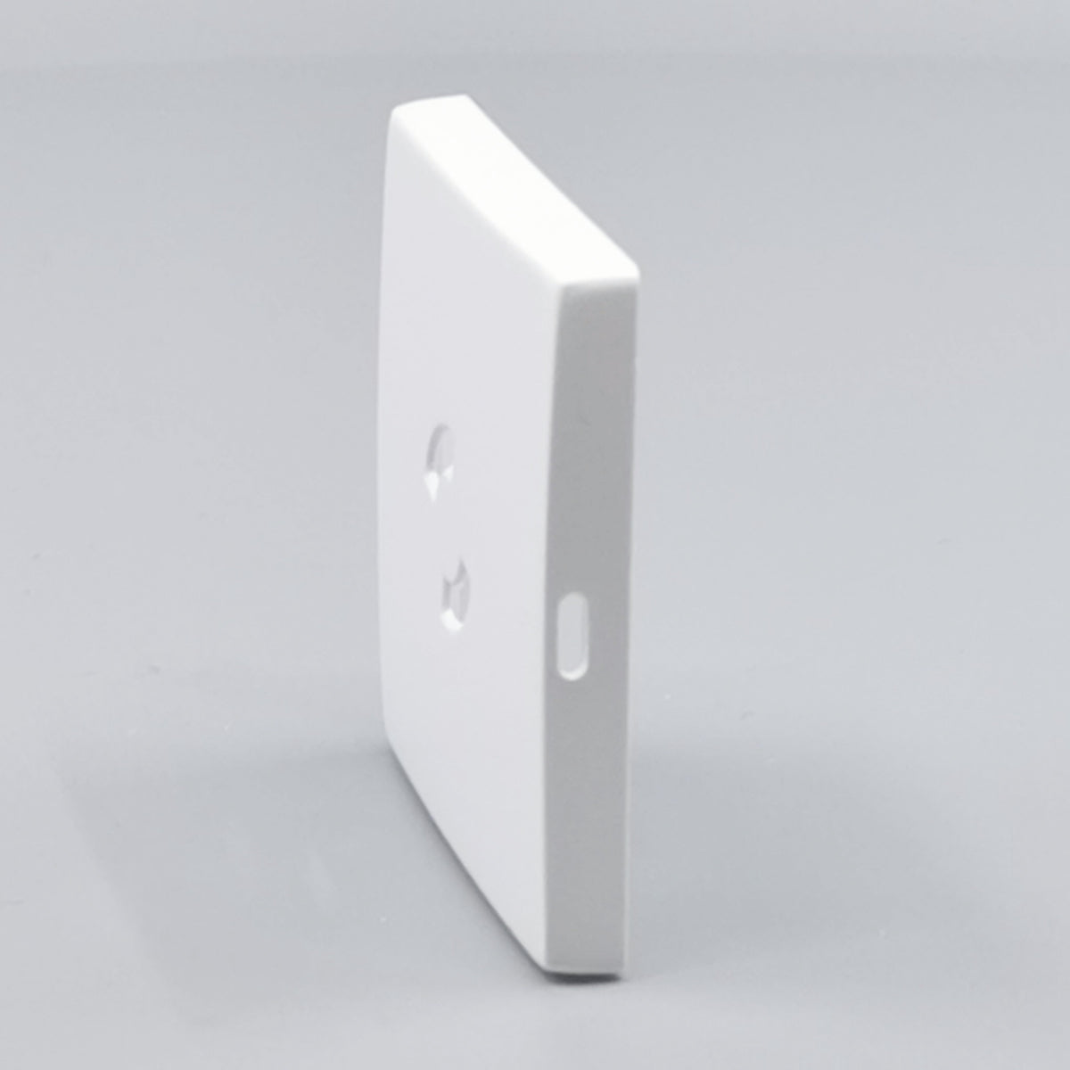 Dæksel for lampestikkontakt 50x50 hvid  gl. model (360° frame 6)