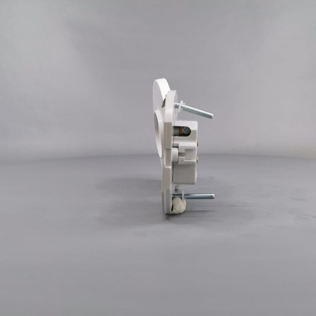 Fuga Lampestikkontakt Ø 80 hvid (360° frame 7)