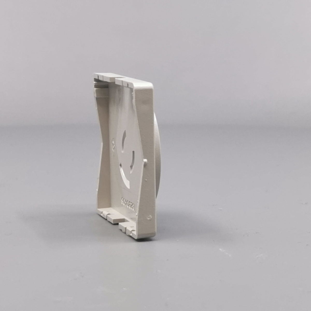 Fuga Afdækning lampestikkontakt 50x50 lysegrå (360° frame 18)