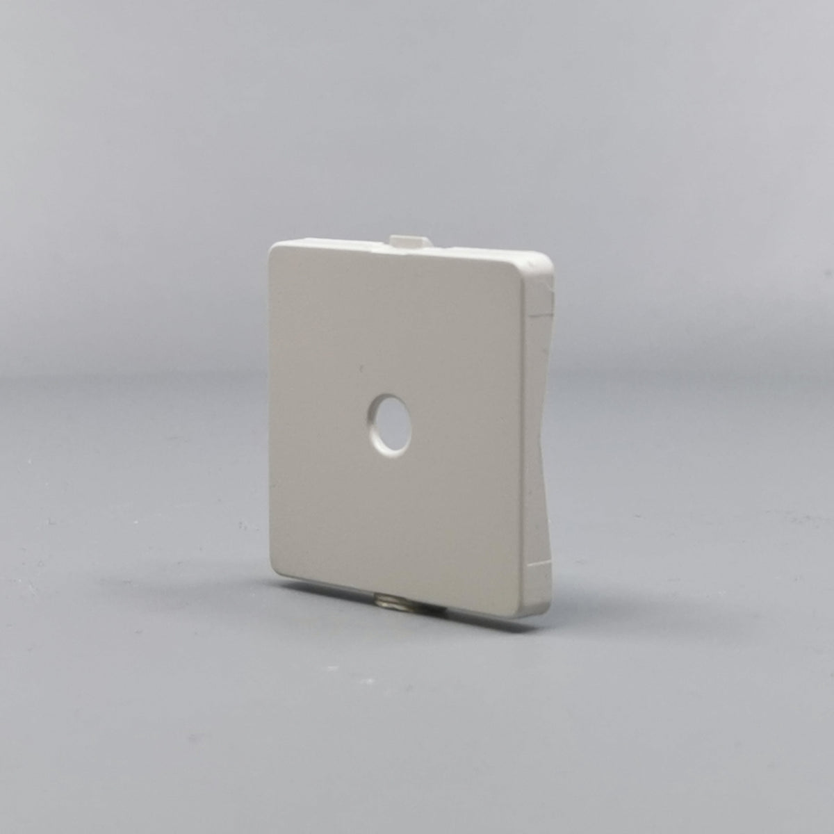 LK Fuga afdækning til lampeudtag 50x50, gammel model - lysegrå (360° frame 4)