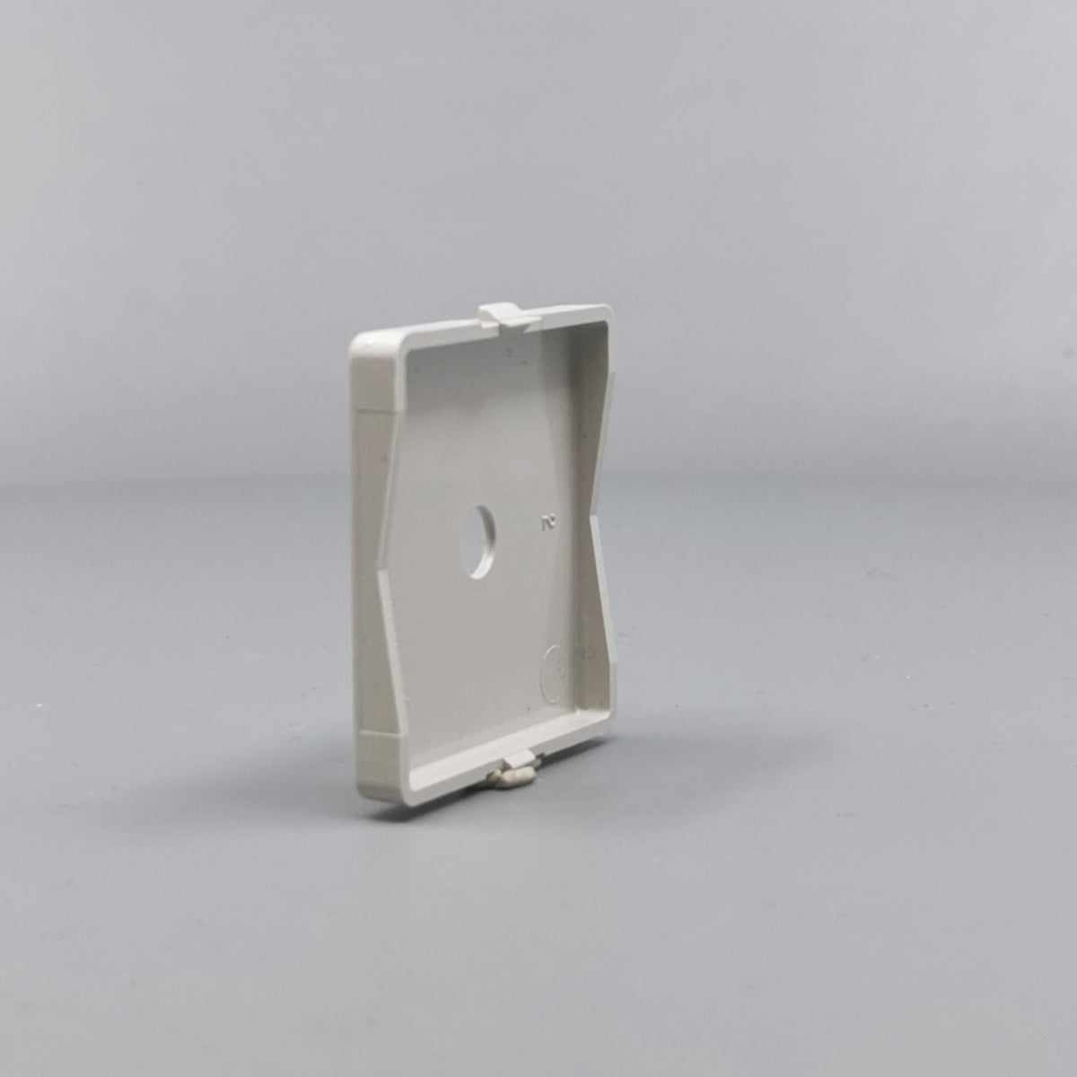 LK Fuga afdækning til lampeudtag 50x50, gammel model - lysegrå (360° frame 9)