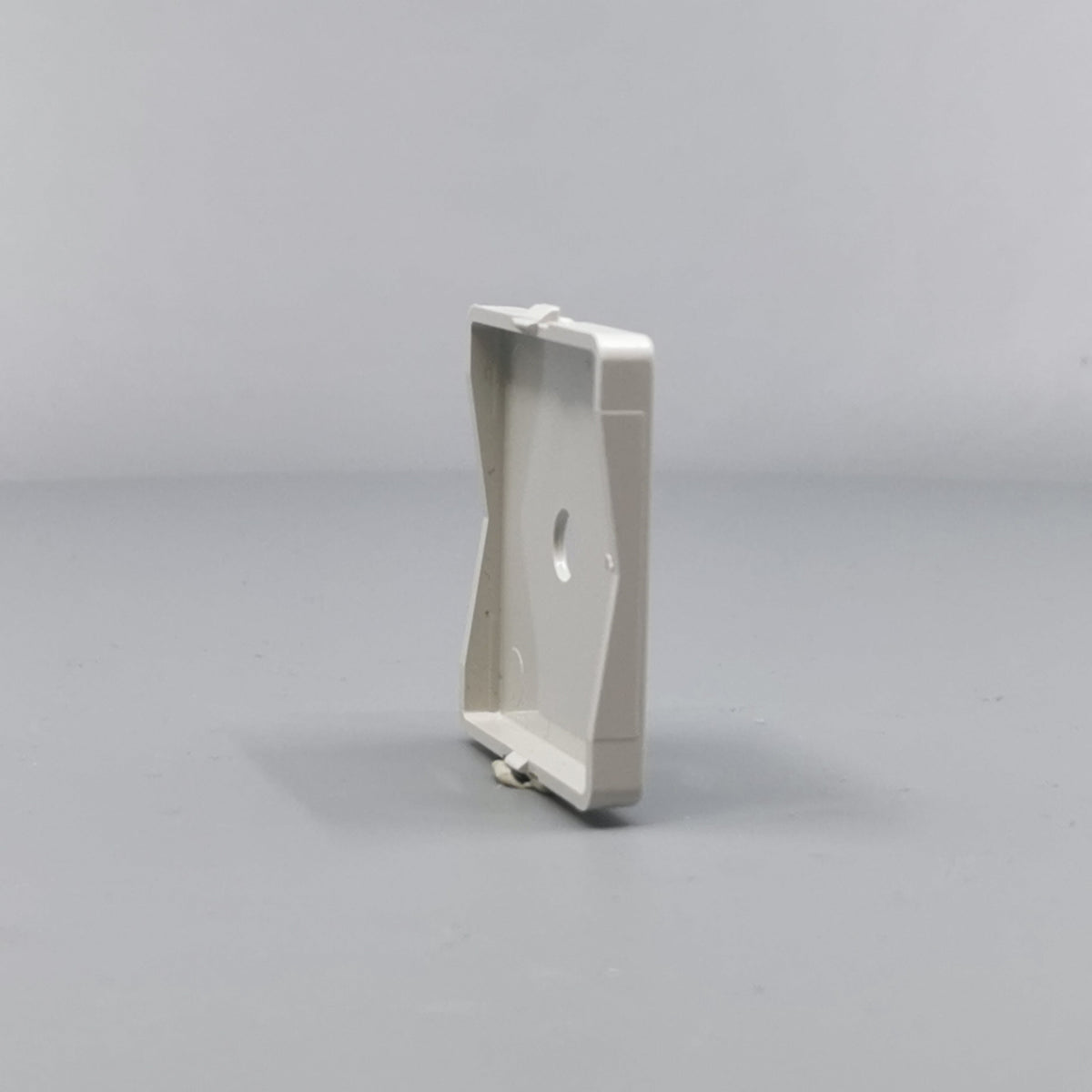 LK Fuga afdækning til lampeudtag 50x50, gammel model - lysegrå (360° frame 18)