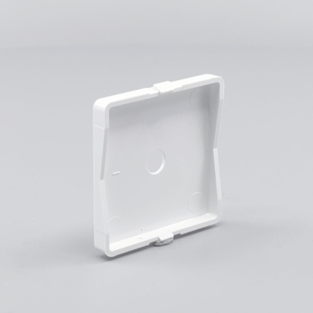 LK Fuga afdækning til lampeudtag 50x50, gammel model - hvid (360° frame 10)