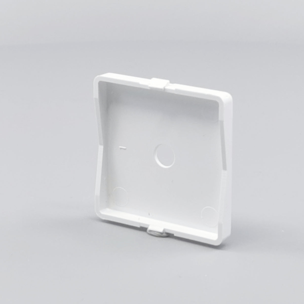 LK Fuga afdækning til lampeudtag 50x50, gammel model - hvid (360° frame 15)