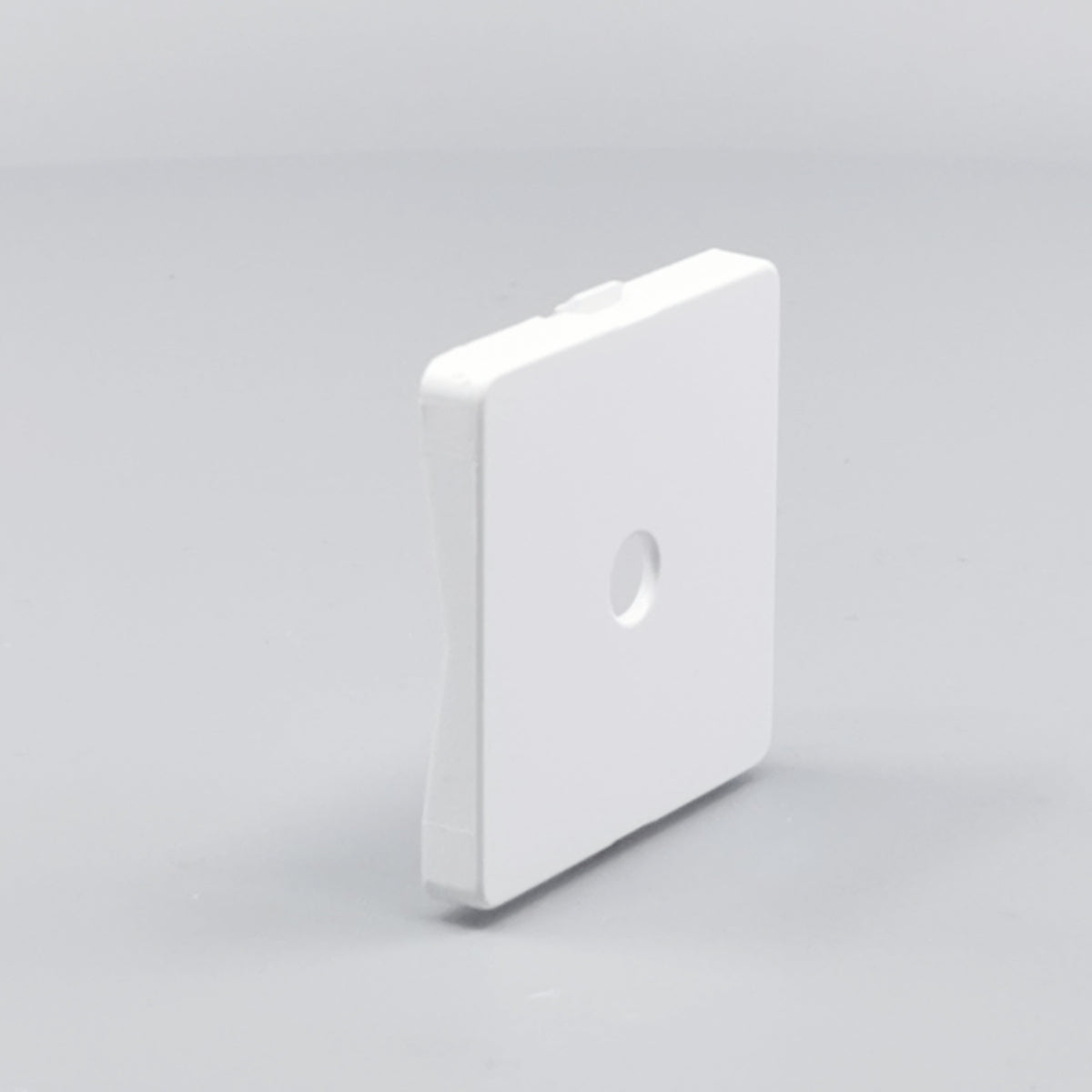 LK Fuga afdækning til lampeudtag 50x50, gammel model - hvid (360° frame 21)