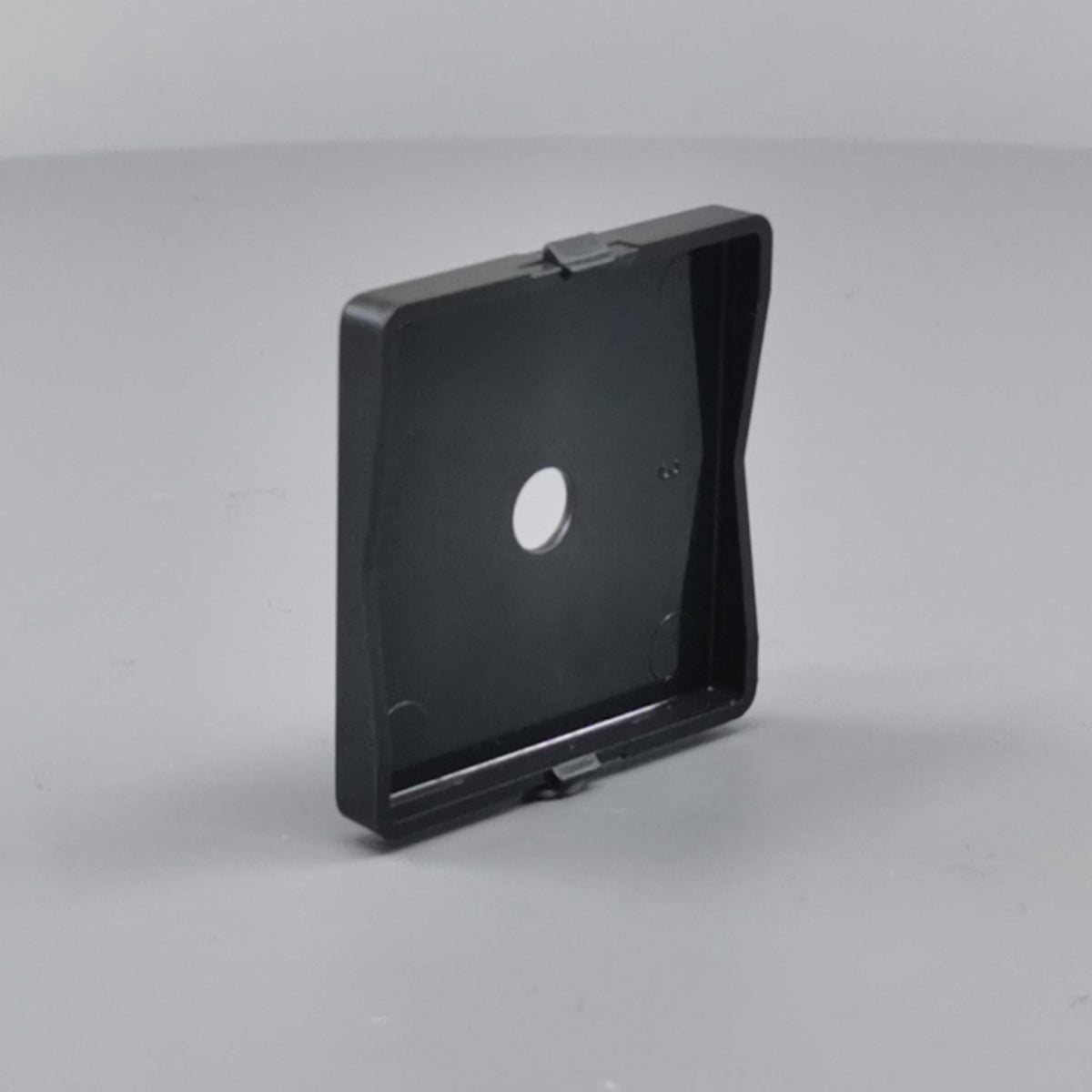 Fuga Afdækning for lampeudtag 50x50 koksgrå (360° frame 10)