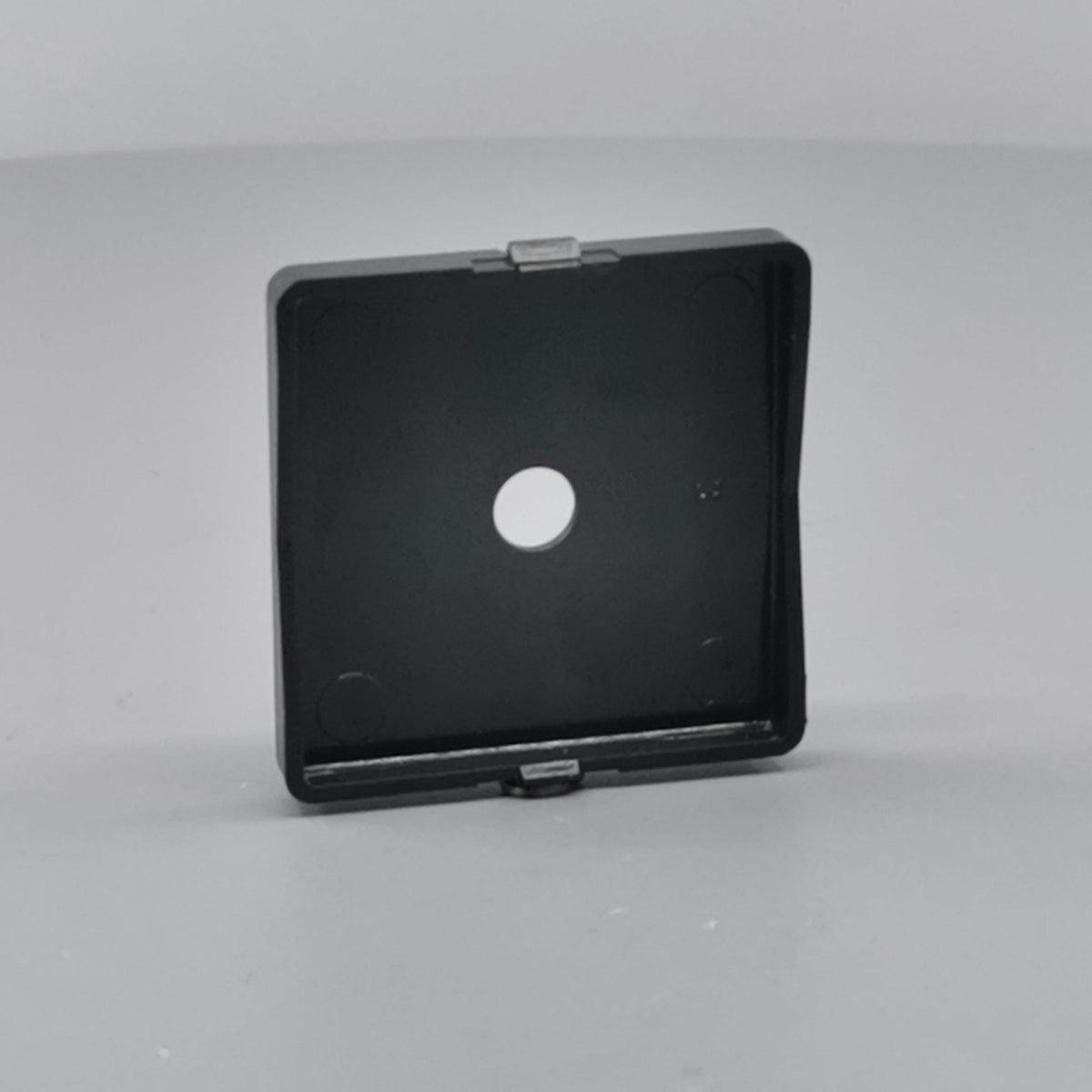Fuga Afdækning for lampeudtag 50x50 koksgrå (360° frame 12)