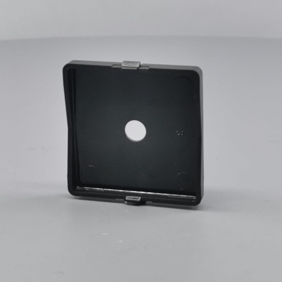 Fuga Afdækning for lampeudtag 50x50 koksgrå (360° frame 14)