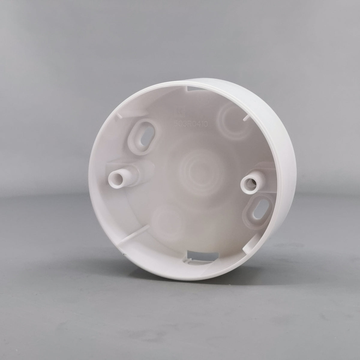LK underlag for Ø80 lampeudtag hvid (360° frame 2)