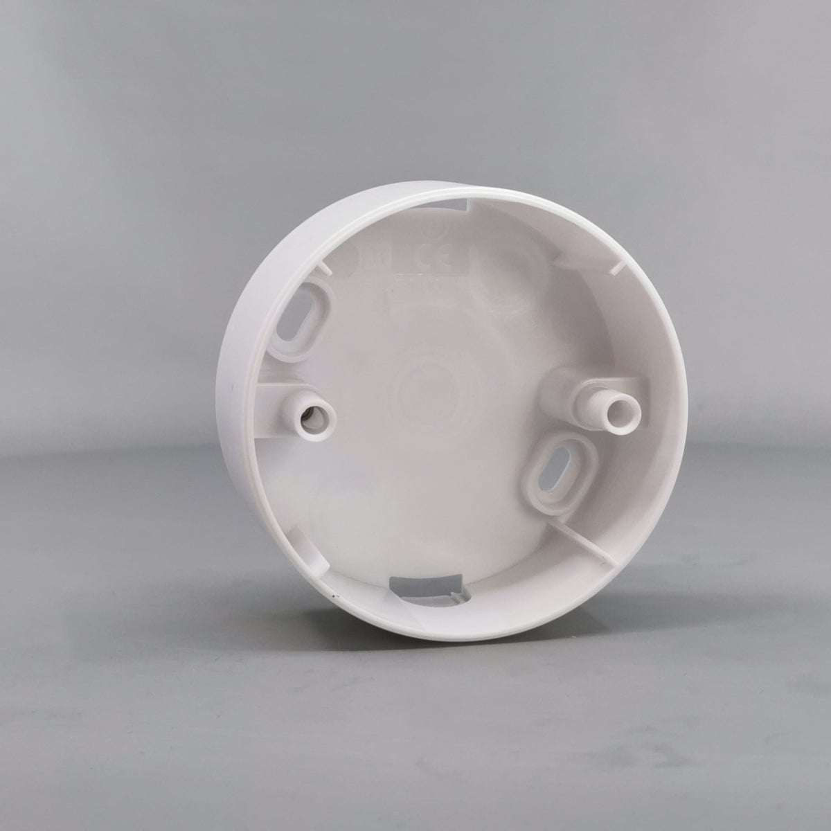 LK underlag for Ø80 lampeudtag hvid (360° frame 24)