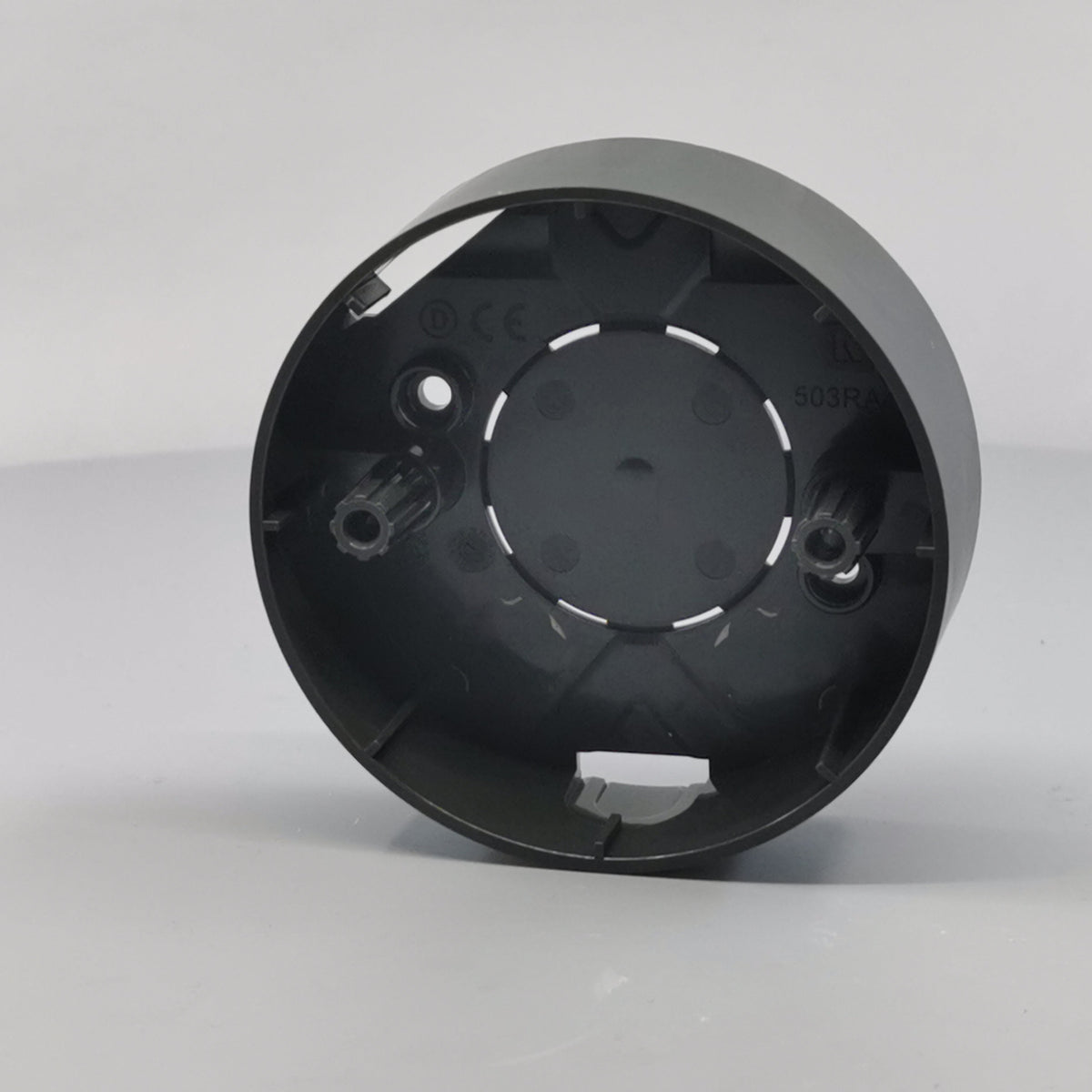 Underlag for Ø83mm. Lampeudtag Koksgrå (Ny model) (360° frame 2)