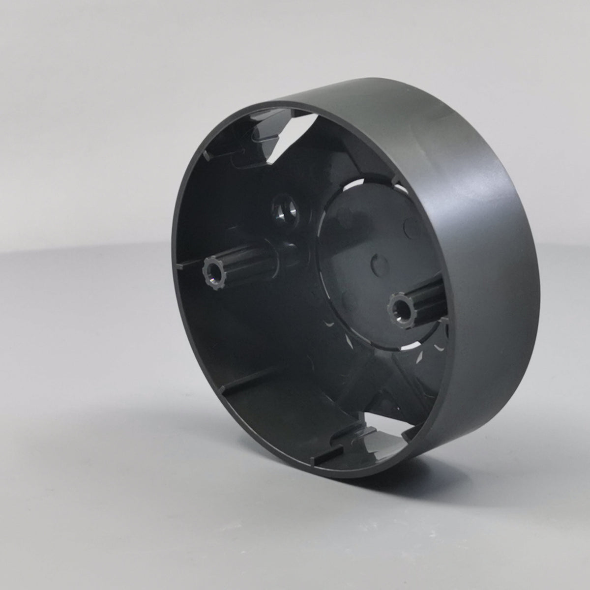 Underlag for Ø83mm. Lampeudtag Koksgrå (Ny model) (360° frame 4)