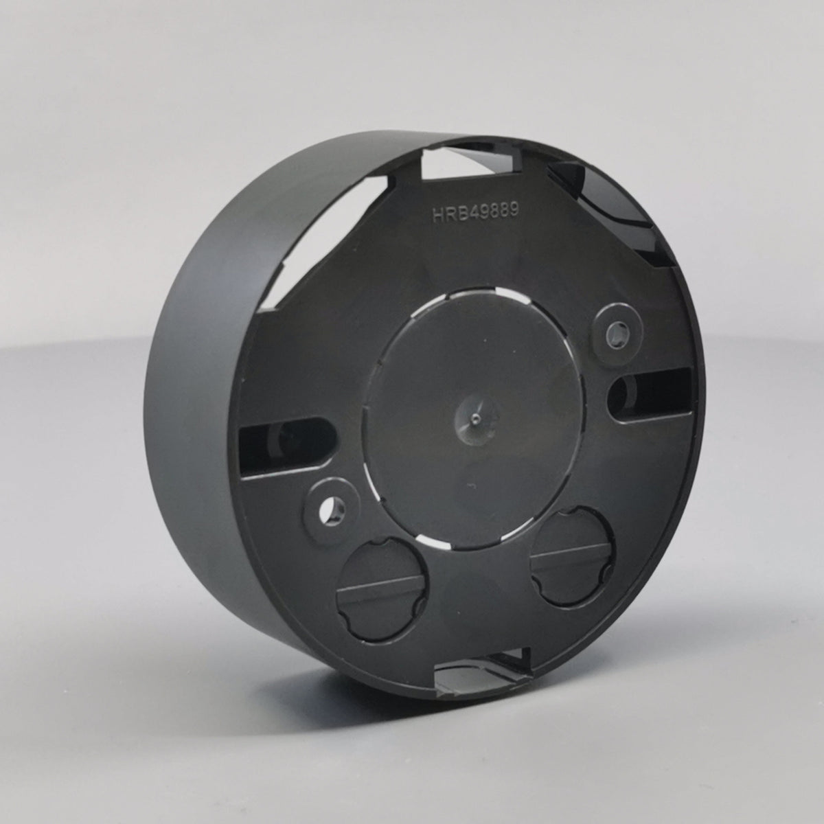 Underlag for Ø83mm. Lampeudtag Koksgrå (Ny model) (360° frame 11)