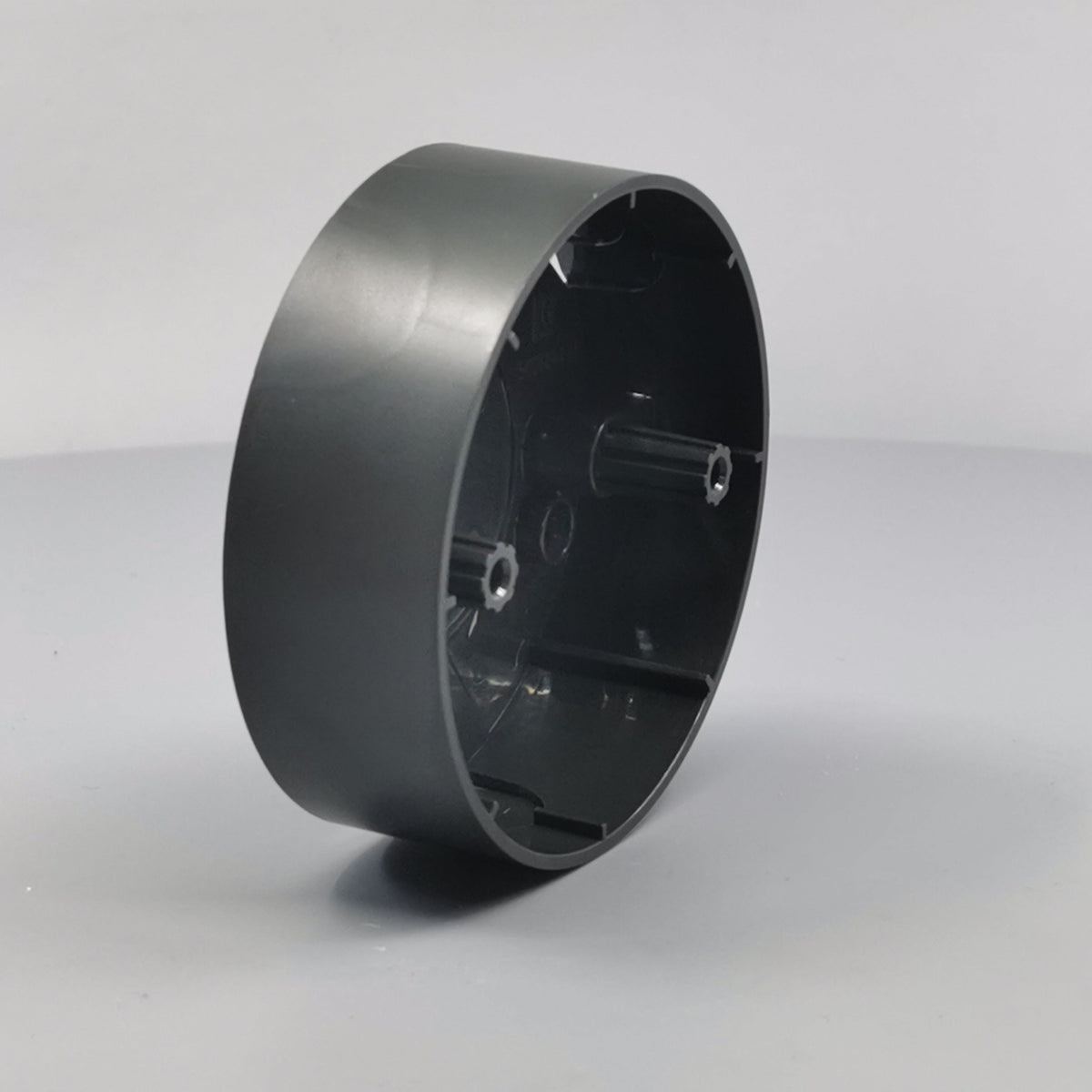 Underlag for Ø83mm. Lampeudtag Koksgrå (Ny model) (360° frame 21)