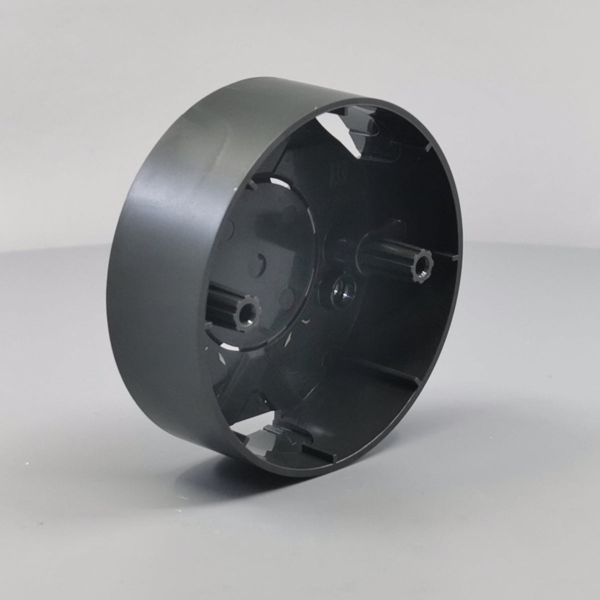 Underlag for Ø83mm. Lampeudtag Koksgrå (Ny model) (360° frame 22)