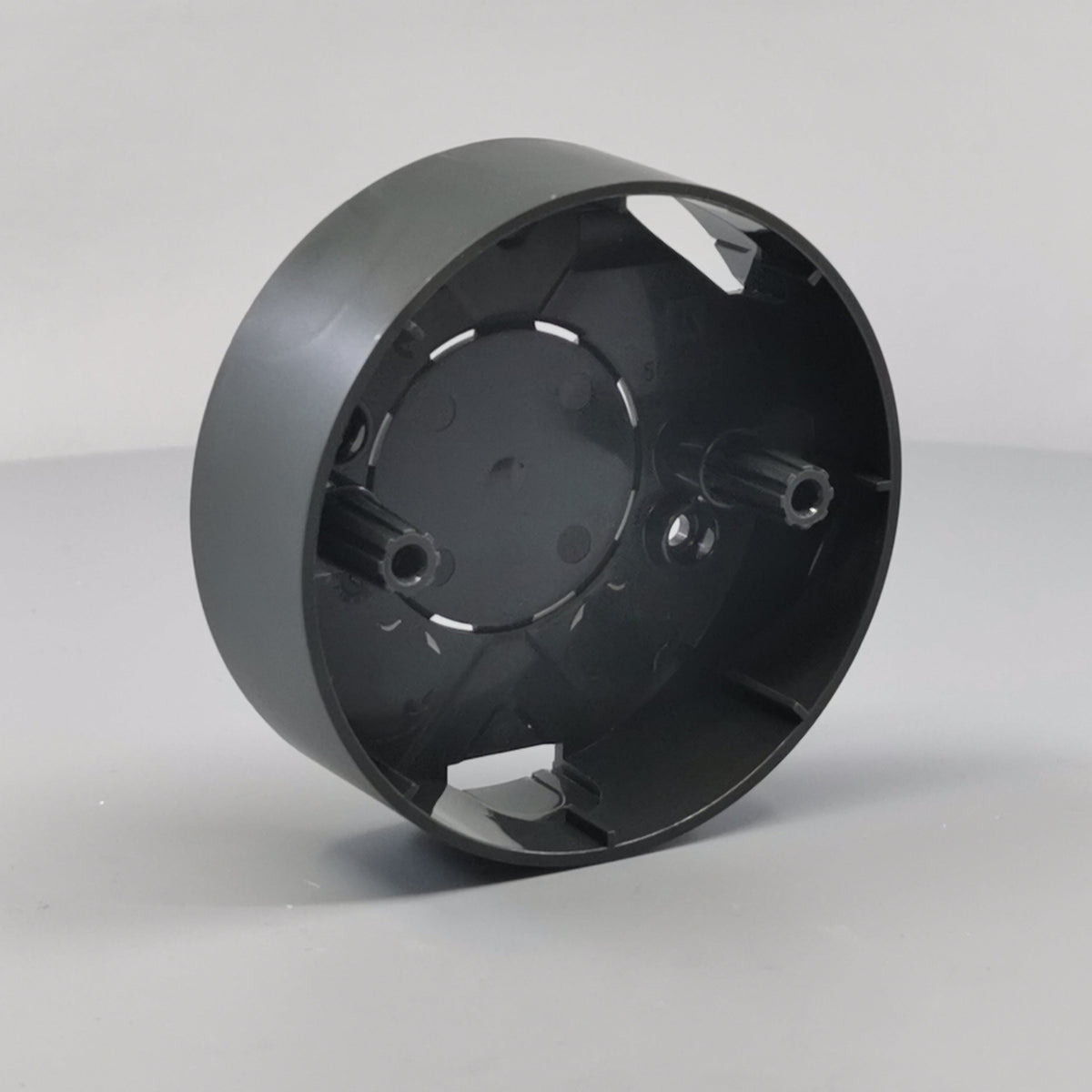 Underlag for Ø83mm. Lampeudtag Koksgrå (Ny model) (360° frame 23)