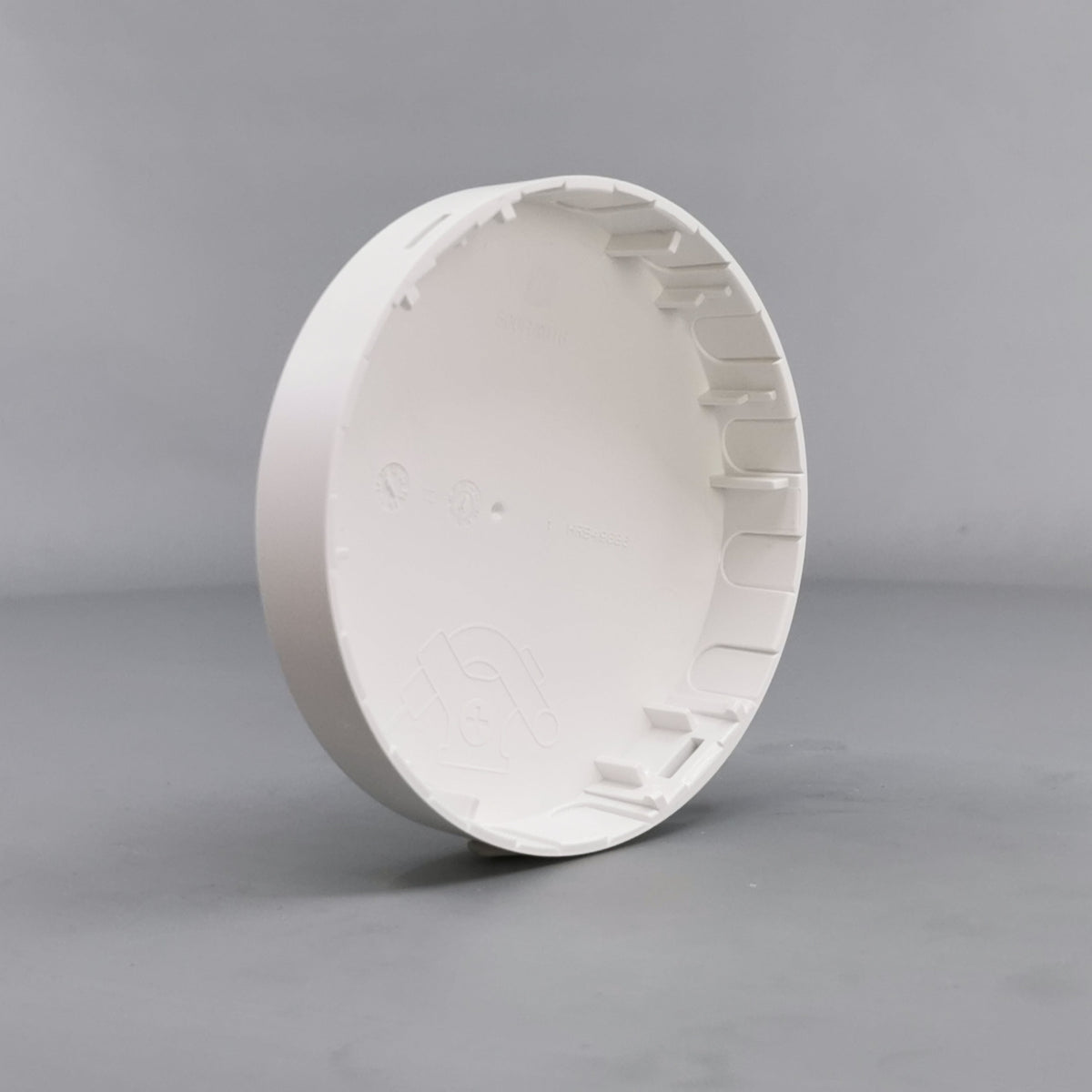 Afdækning for Ø83 m. sideindgang Hvid (Ny model) (360° frame 10)