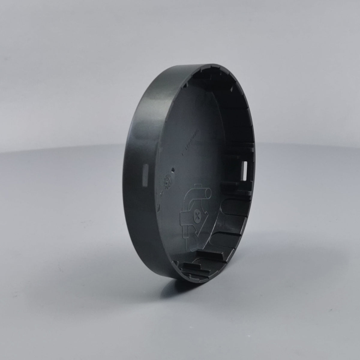 Afdækning for Ø83 sideindgang Koksgrå (Ny model) (360° frame 9)